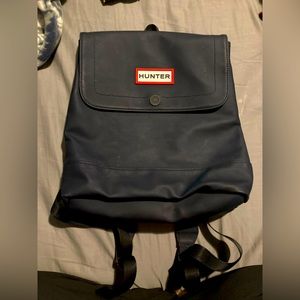 Navy blue Hunter backpack purse